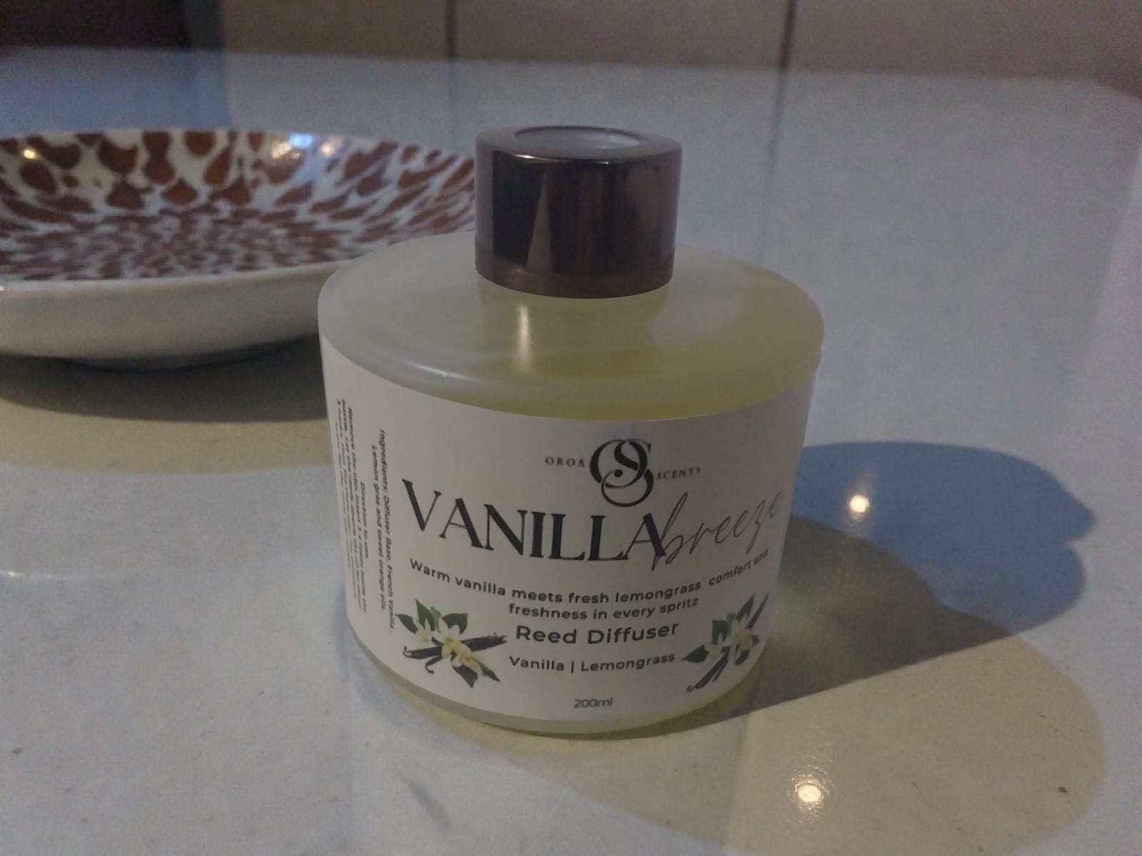 Vanilla Reed diffuser